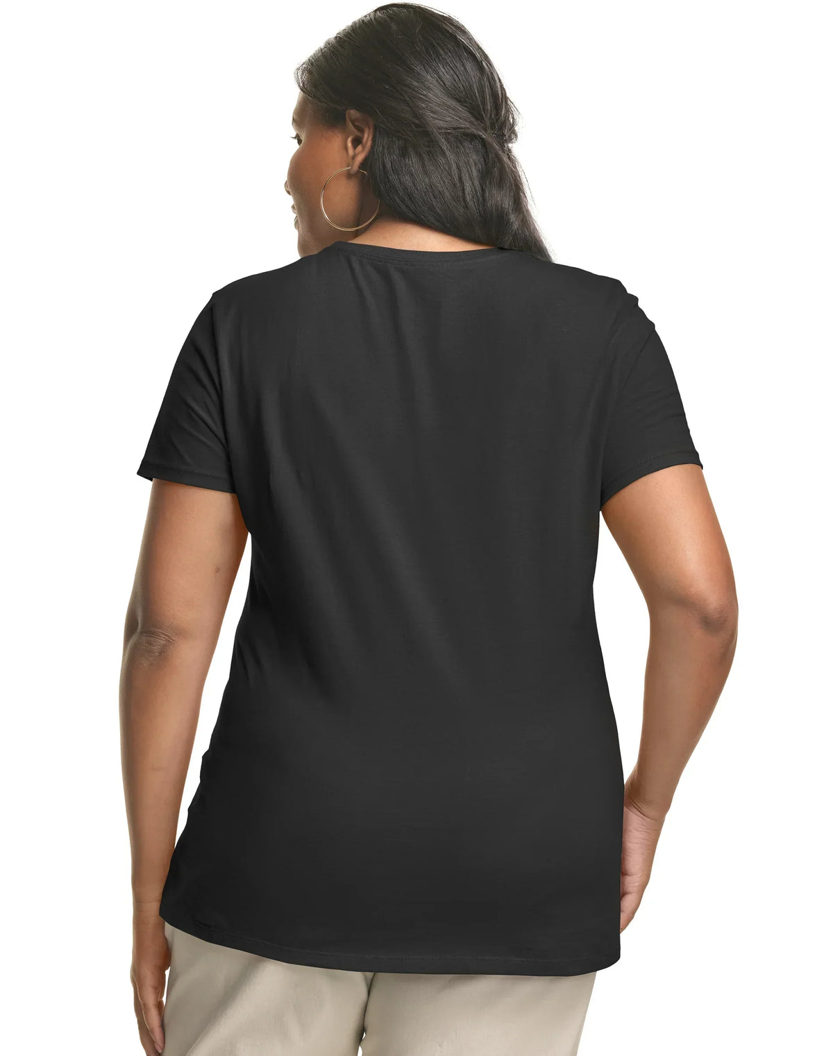 Hanes Just My Size Women’s Cotton Crewneck T-Shirt (Plus Size)