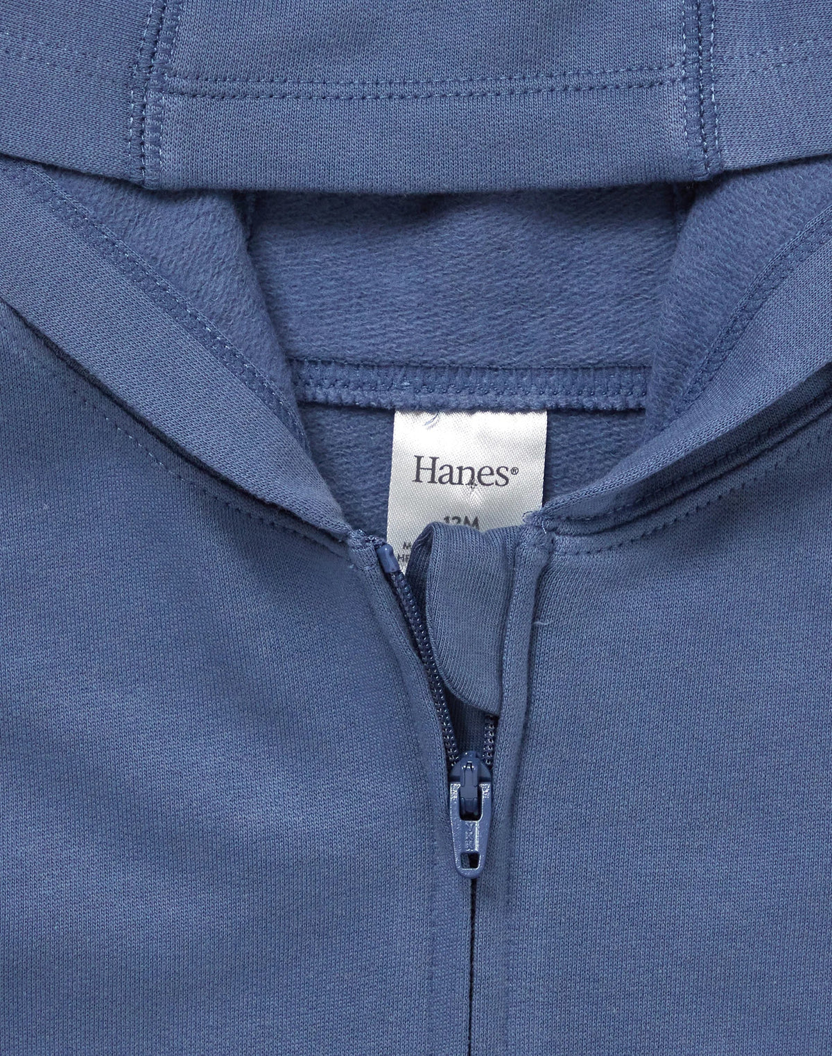 Hanes Pure Comfort Baby Lightweight French Terry Full-Zip Hoodie, Organic Cotton, Boys & Girls