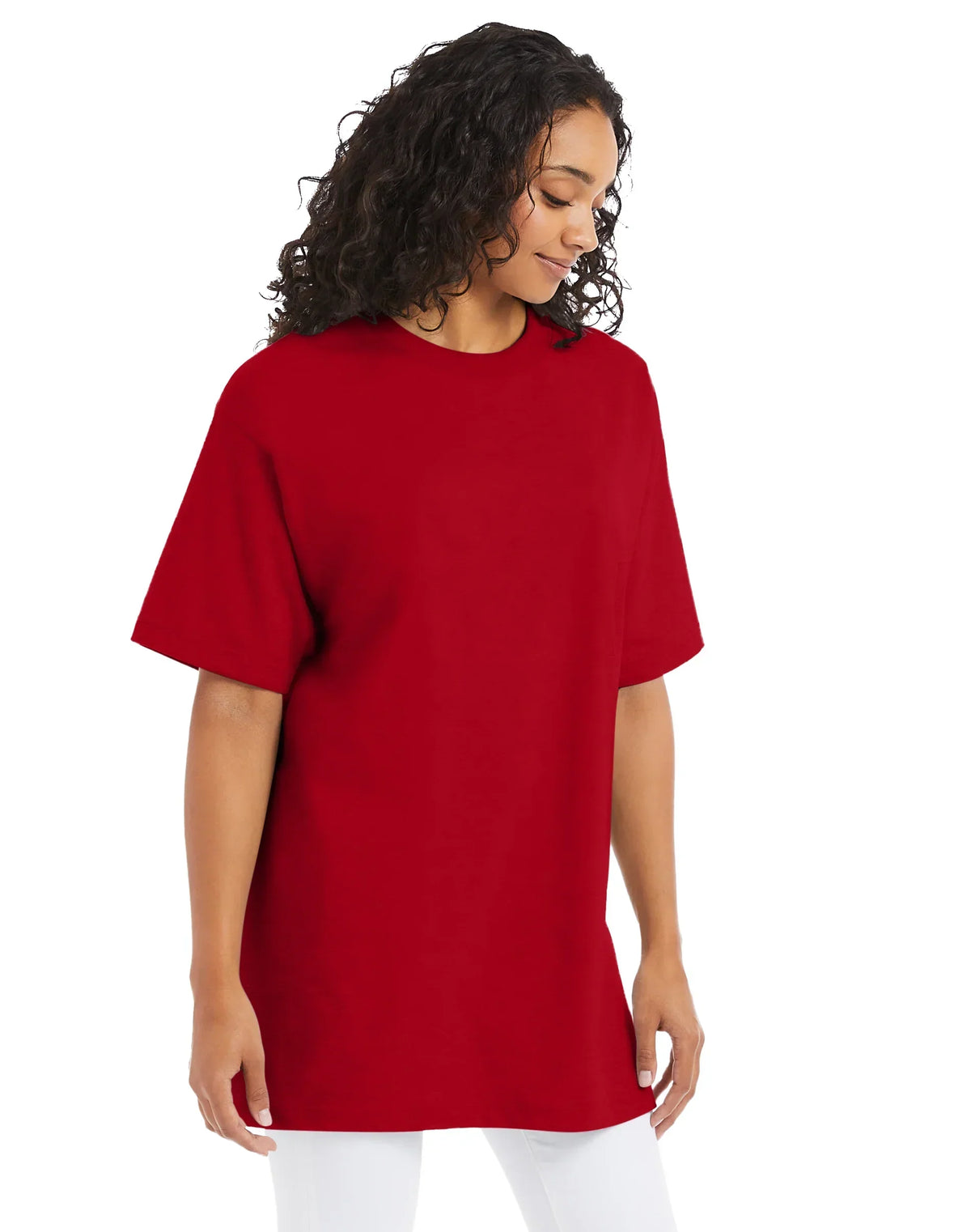 Hanes Beefy-T Men's Heavyweight Cotton T-Shirt (Big & Tall Sizes)
