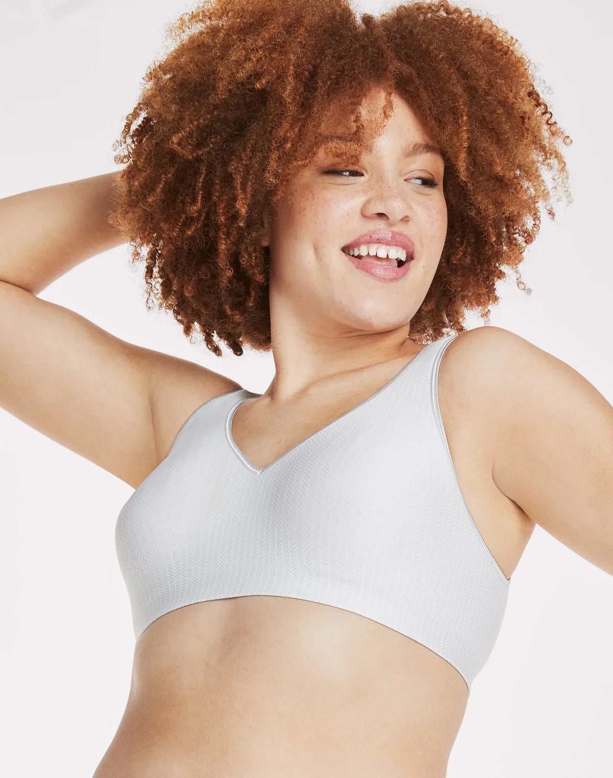 Hanes Comfort Evolution Women’s Wireless T-Shirt Bra with SmoothTec Band