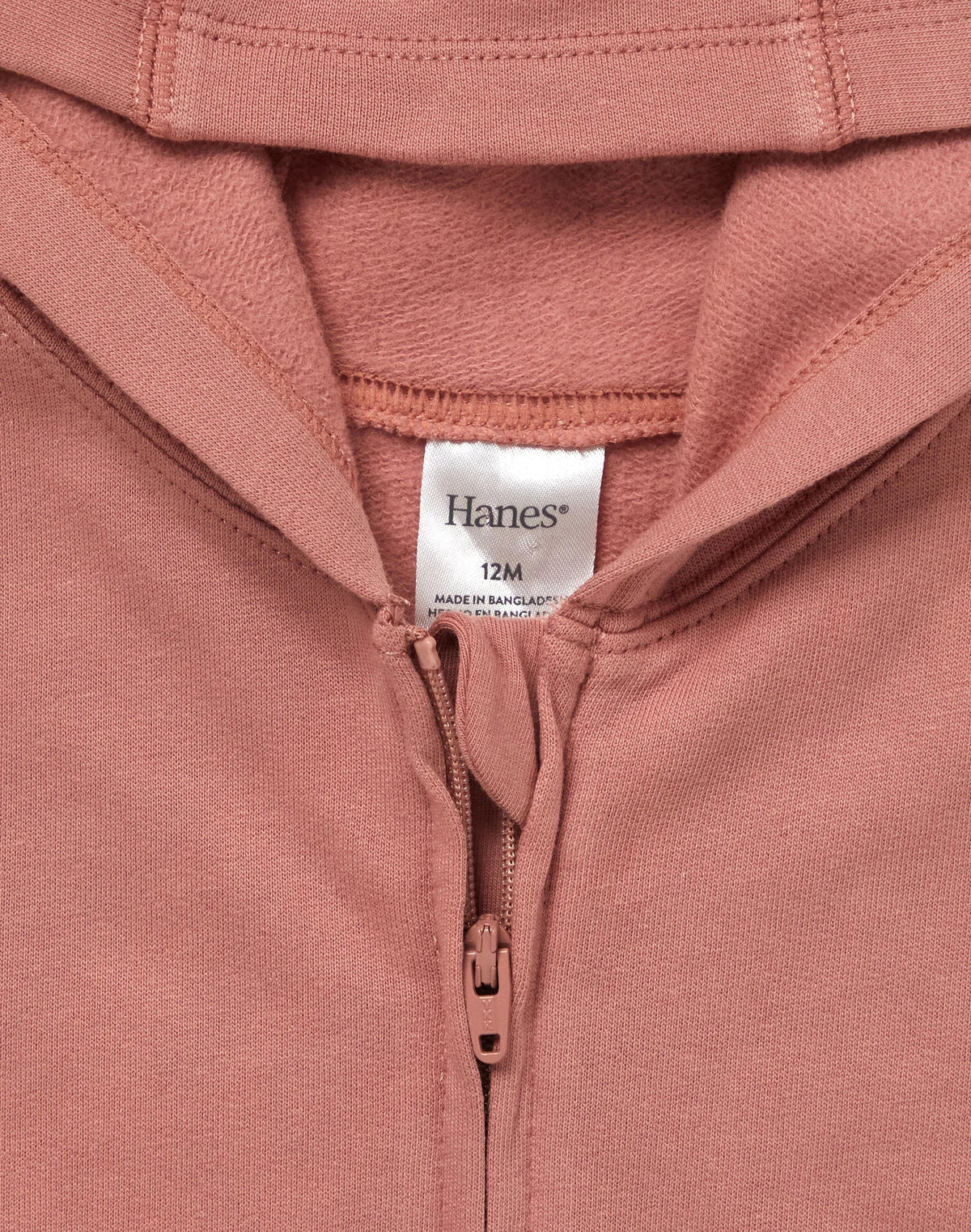 Hanes Pure Comfort Baby Lightweight French Terry Full-Zip Hoodie, Organic Cotton, Boys & Girls