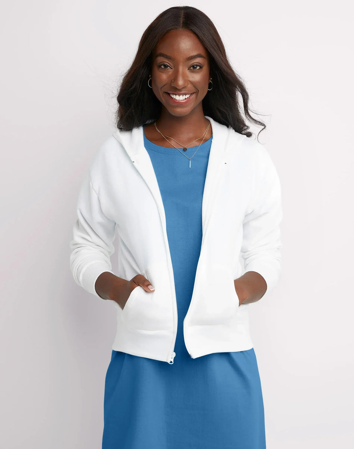 Hanes Essentials Women's T-Shirt Dress, Cotton