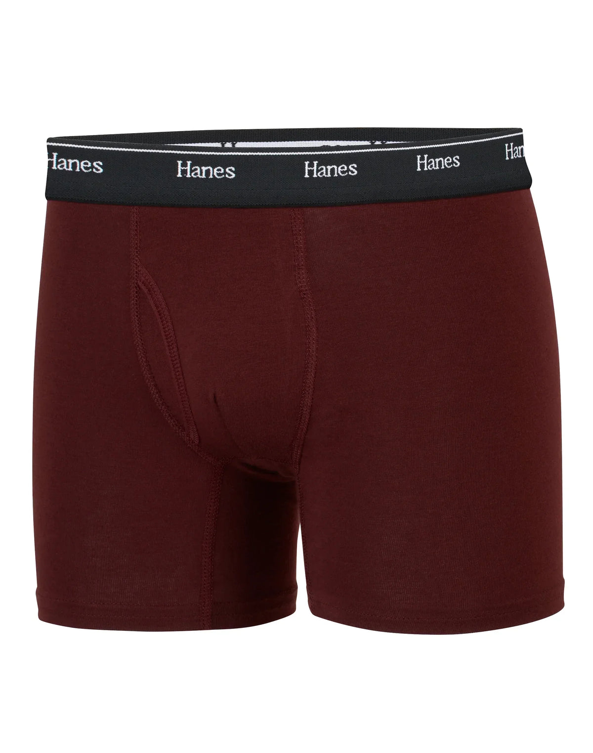Hanes Originals Boys' Tween Boxer Briefs Pack, Olive Palm Print & Assorted, 6-Pack