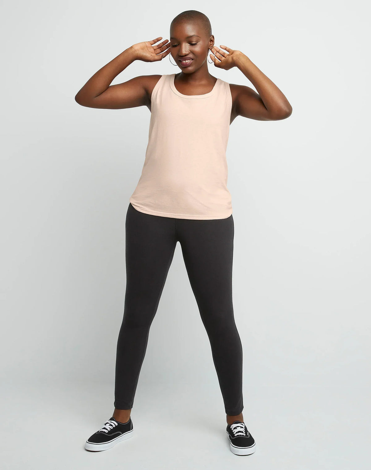 Hanes Women's Stretch Jersey Leggings, 27" 