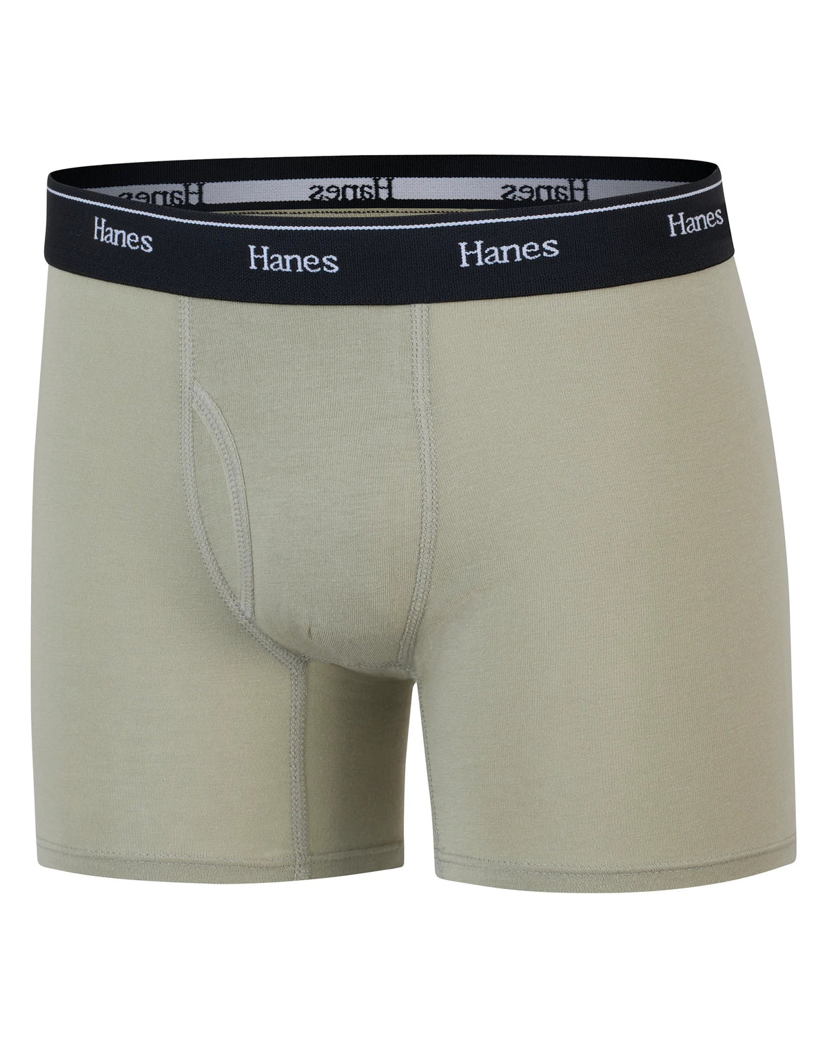 Hanes Originals Boys’ Underwear Boxer Briefs, 6-Pack, Stretch Cotton, Moisture Wicking
