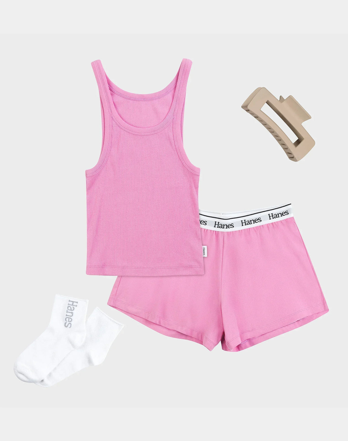 Hanes Originals Comfywear Women's Rib Crop Tank