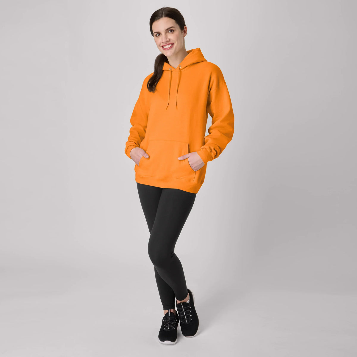 Hanes EcoSmart Unisex Fleece Hoodie (Big &amp; Tall Sizes Available)
