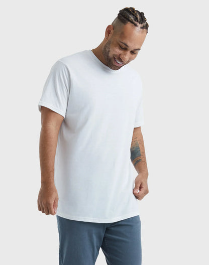 Hanes Originals Men's Tri-Blend T-Shirt (Big &amp; Tall Sizes)
