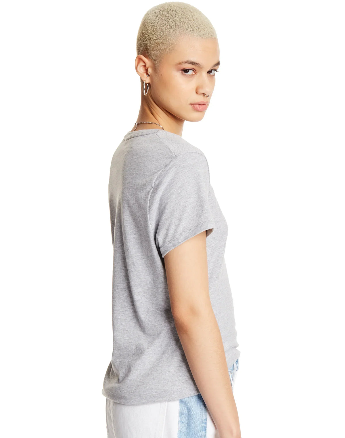 Hanes Perfect-T Women's V-Neck Cotton T-Shirt