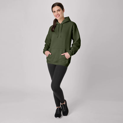 Hanes EcoSmart Unisex Fleece Hoodie (Big &amp; Tall Sizes Available)