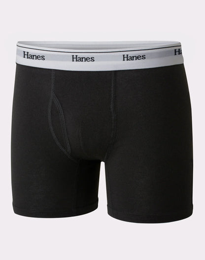 Hanes Originals Boys' Boxer Brief Underwear, Orange &amp; Assorted, 5-Pack