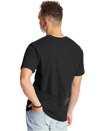 Hanes Beefy-T Men's Heavyweight Cotton T-Shirt, Value 2-Pack (Big &amp; Tall Sizes)