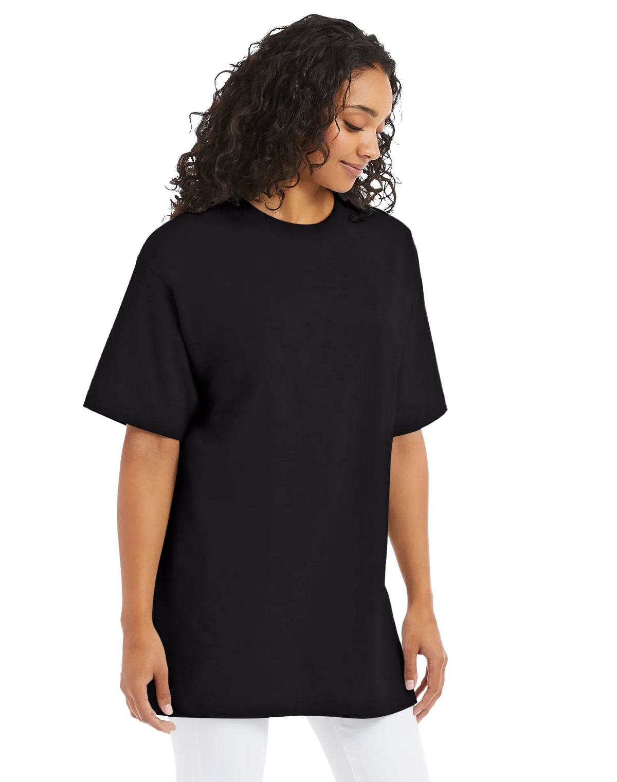 Hanes Beefy-T Men's Heavyweight Cotton T-Shirt (Big &amp; Tall Sizes)